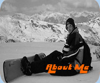 About me page : Steve in the snow